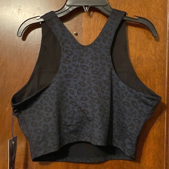 Brand new Kyodan 2 piece blue sparkly cheetah print work out set 😍😍😍 - Picture 10 of 17